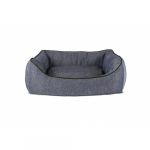 Gauty Cama Retangular Cão Gato Sarja Verde Ganga Azul S 50 x 40 cm