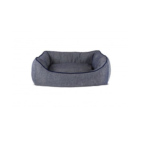 Gauty Cama Retangular Cão Gato Sarja Azul escuro Ganga Azul XXL 115