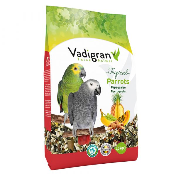 Vadigran Mistura Tropical Para Papagaios 2 5Kg Kuantokusta