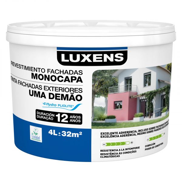 Luxens Tinta Exterior Mate Anos L Branco Kuantokusta