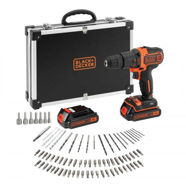 Black Decker Berbequim Sem Fio Bdchd Bafc Qw V Mala E Baterias