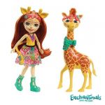 Mattel Enchantimals Boneca Girafa Gillian Fky Kuantokusta