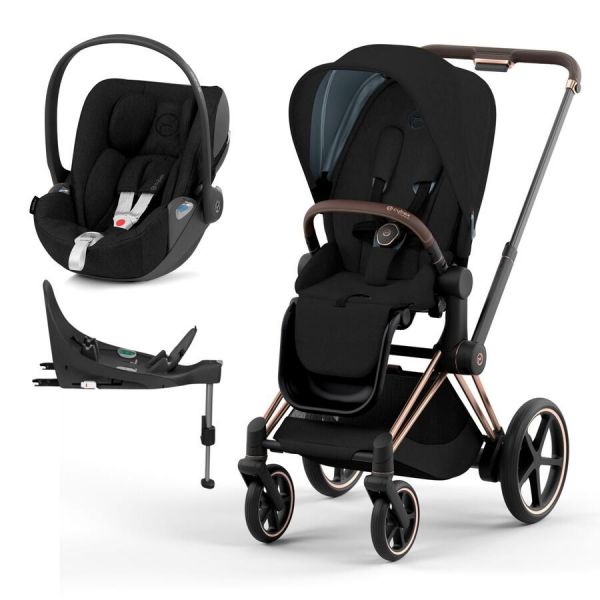 Duo Cybex E Priam Nova Gera O Cloud Z I Size Base Z Black Rose