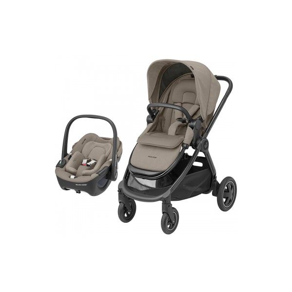 Duo Maxi Cosi Adorra Pebble Luxe Twillic Truffle Special