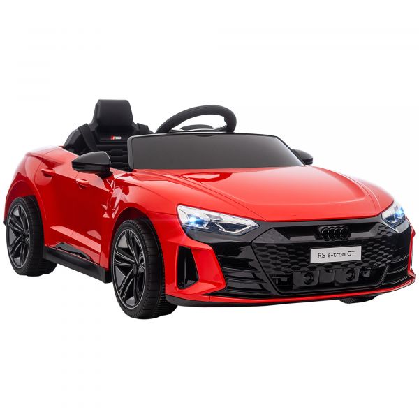 HomCom Carro Elétrico AUDI RS E Tron GT 12V Vermelho KuantoKusta