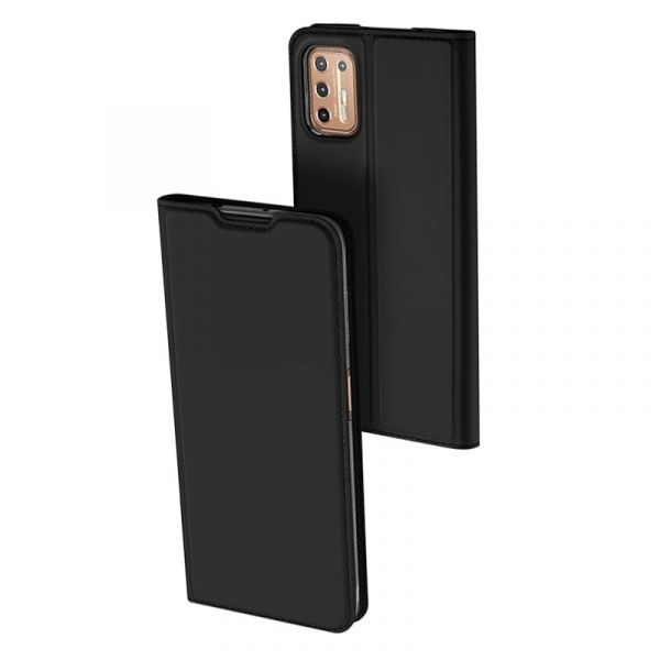 Capa Motorola Moto G9 Plus Flip DX Black Apoio Kuantokusta