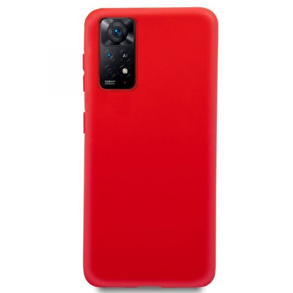 Capa Para Poco X Pro G Silicone Red Kuantokusta