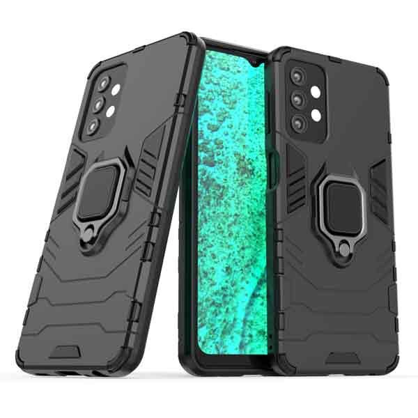 Capa Para Samsung Galaxy A13 4G Armor Ring Black Kuantokusta