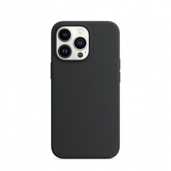 Capa de Silicone Líquido Premium para iPhone 13 Pro Preto Kuantokusta