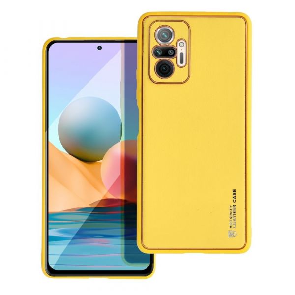 Forcell Capa Xiaomi Redmi Note 11 Pro 5G Pele Sintética Amarelo