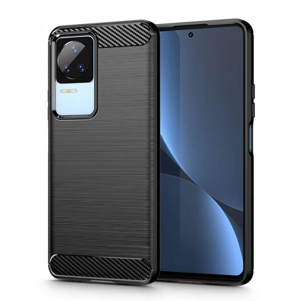 Capa Xiaomi Poco F G Gel Carbono Black Kuantokusta