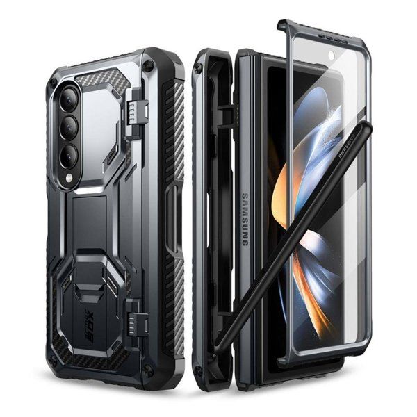 Capa Para Samsung Galaxy Z Fold 4 Supcase IBLASON ArmorBox Black