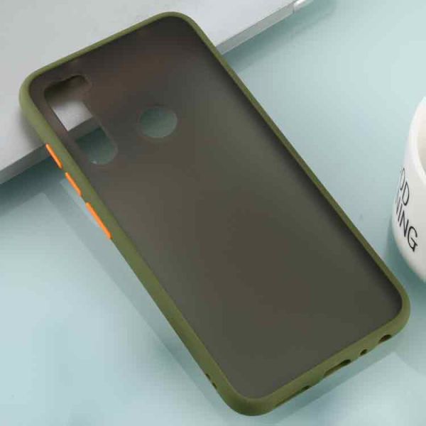 Capa Xiaomi Redmi Note 8 Hibrida Shadow Verde Kuantokusta