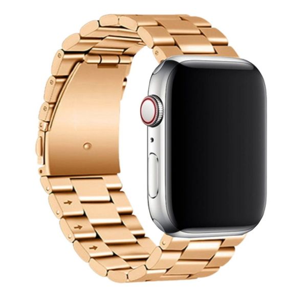 Antiimpacto Pulseira Bracelete A O Ajust Vel Rose Gold Para Apple