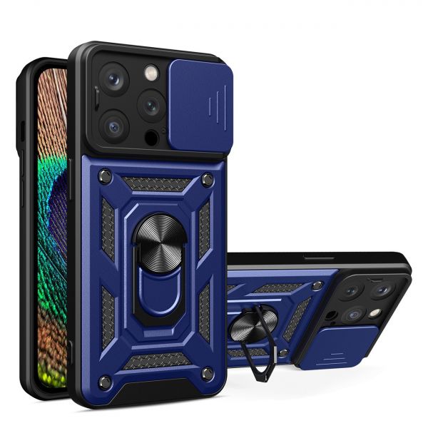 Hurtel Hybrid Armor Camshield Case Para Iphone Pro Max Armored Case