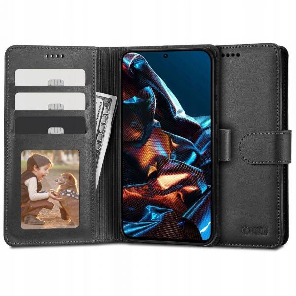 Capa Xiaomi Poco X5 Pro 5G Flip Wallet Black Kuantokusta