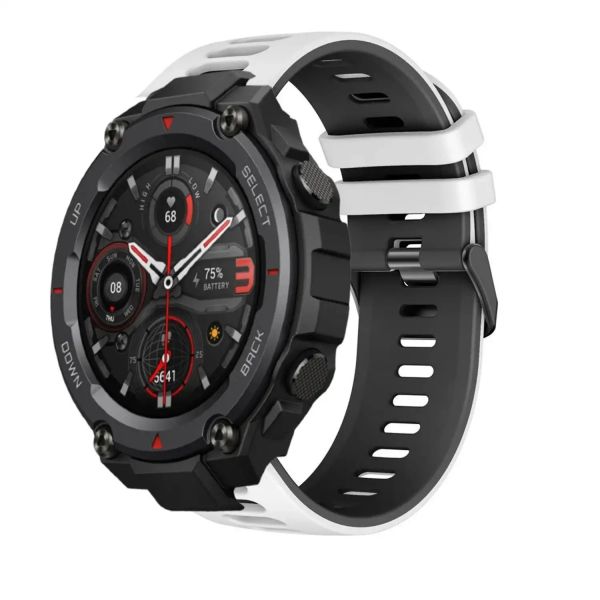 Antiimpacto Pulseira Bracelete Outdoor Para Amazfit T Rex Branco E