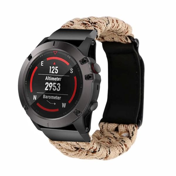 Antiimpacto Bracelete Pulseira Corda Tran Ada Para Garmin Descent Mk