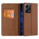 Capa Xiaomi Redmi Note 12 Pro Plus 5G Flip DX Skin X2 Castanho