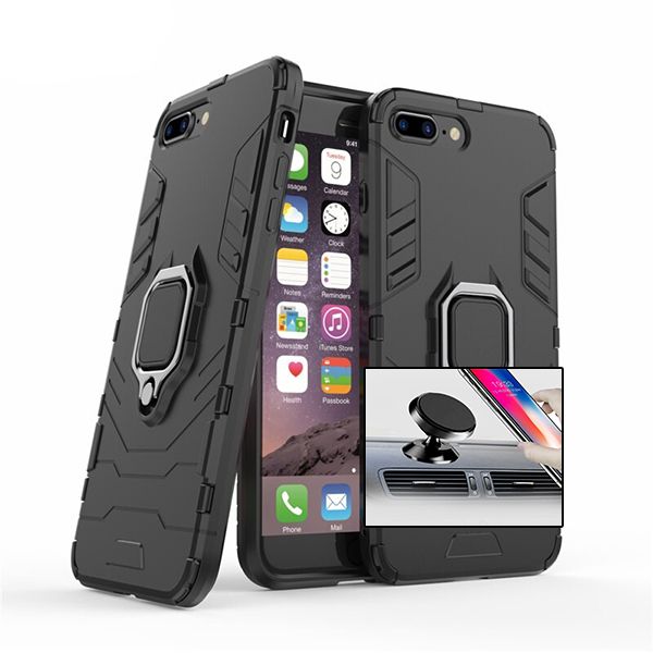 Kit Suporte Magn Tico Carro Capa X Military Defender Iphone