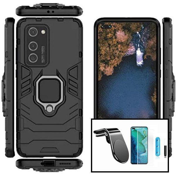 Kit Pel Cula Vidro Nano Curved Uv Capa X Military Defender