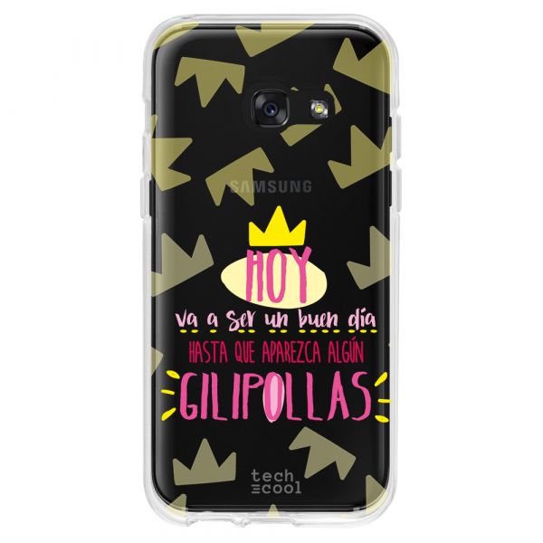 Techcool Capa Para Samsung Galaxy A L Capa Silicone Phrase