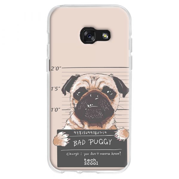 Techcool Capa Para Samsung Galaxy A L Capa Silicone Bad Puggy