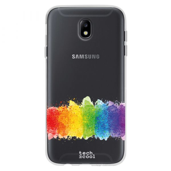 Techcool Capa Para Samsung Galaxy J L Capa Silicone Transparent