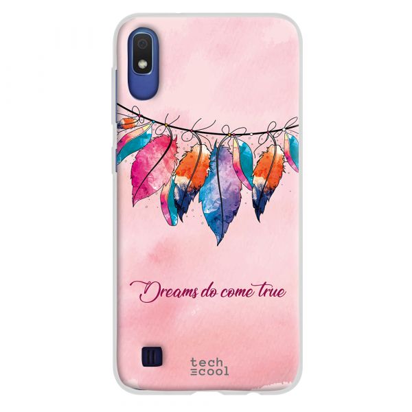 Techcool Capa De Silicone Para Samsung Galaxy A L Phrases Dreams Do