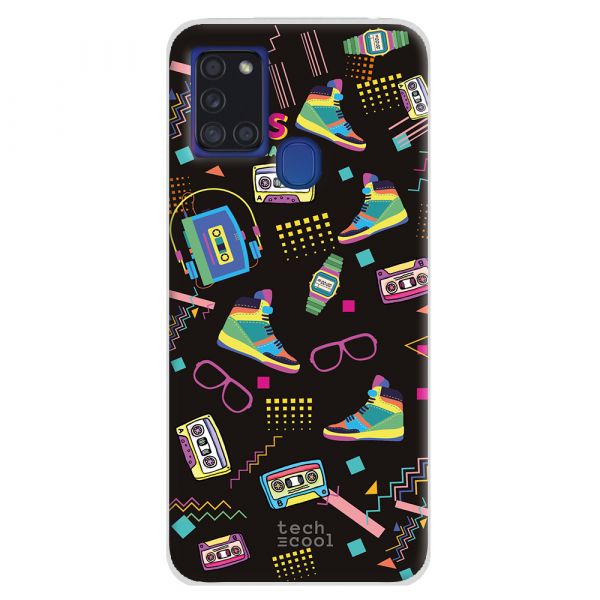 Techcool Capa Para Samsung Galaxy A S L Capa Silicone Simbolos S