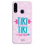 Techcool Capa Para Samsung Galaxy A20s L Capa Silicone Tiki Tiki Phrase