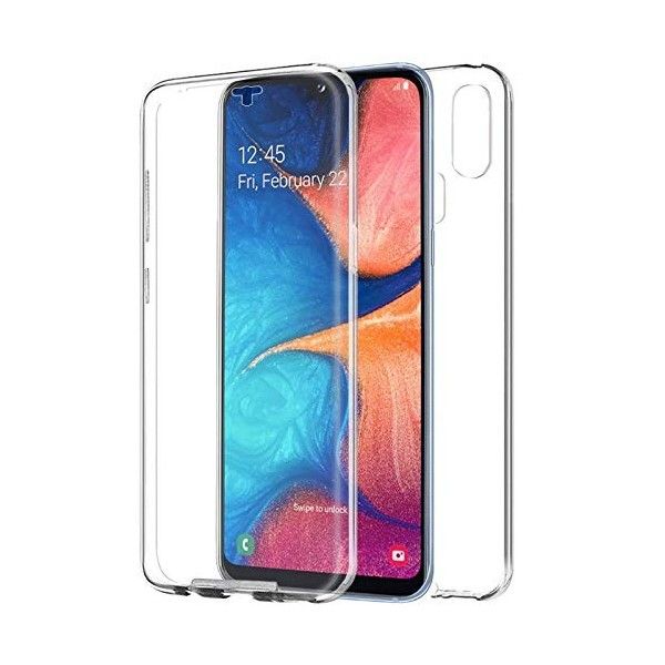 Apokin Capa Duplo 360 Transparente Antichoque Samsung Galaxy A20s