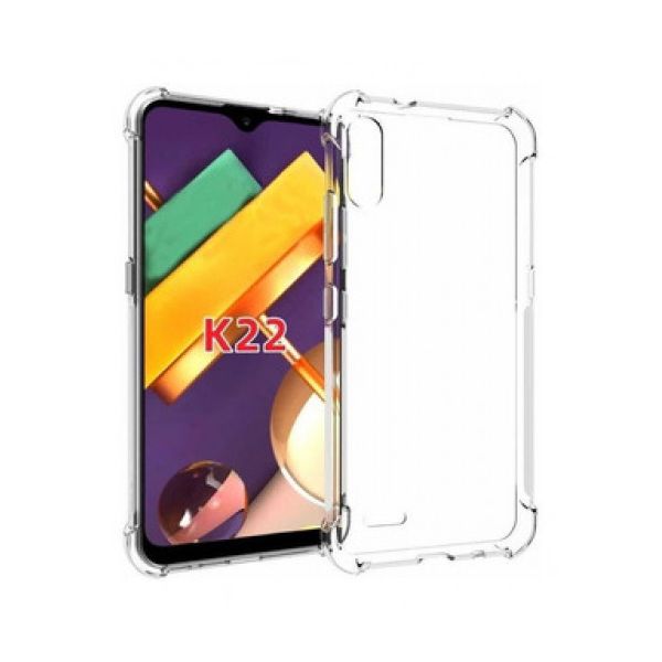 Capa Silicone Dura Anti Choque Lg K22 Transparente KuantoKusta