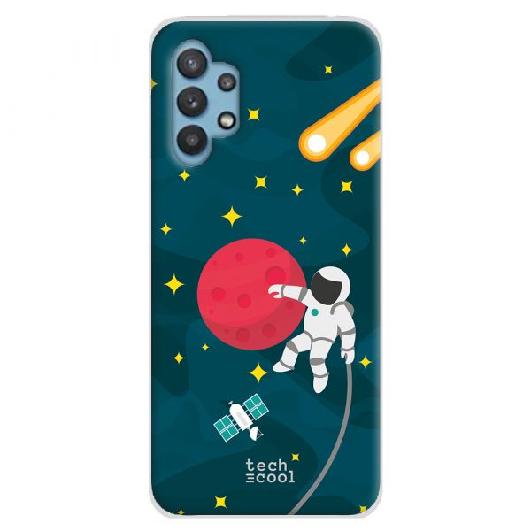 Techcool Capa de Silicone para Samsung Galaxy A32 5g L Espaço