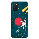 Techcool Capa De Silicone Para Samsung Galaxy A S L Espa O Astronauta