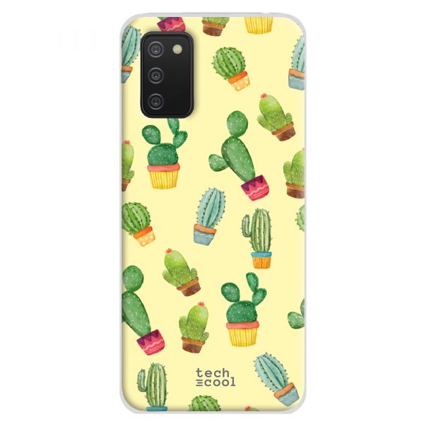 Techcool Capa de Silicone para Samsung Galaxy A02s L Padrões de Fundo