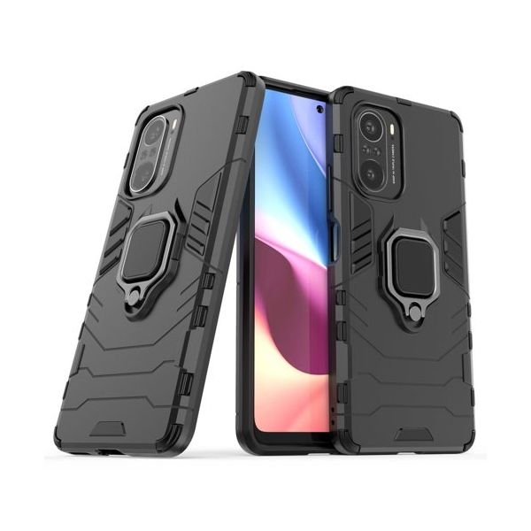 Capa Xiaomi Poco F Armor Ring Black Kuantokusta