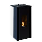 Salamandra Vertex Life A Pellet Fireplus Pro Branca 10Kw KuantoKusta