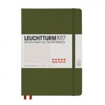 Leuchtturm1917 Caderno De Notas Pontilhado A5 Army Kuantokusta