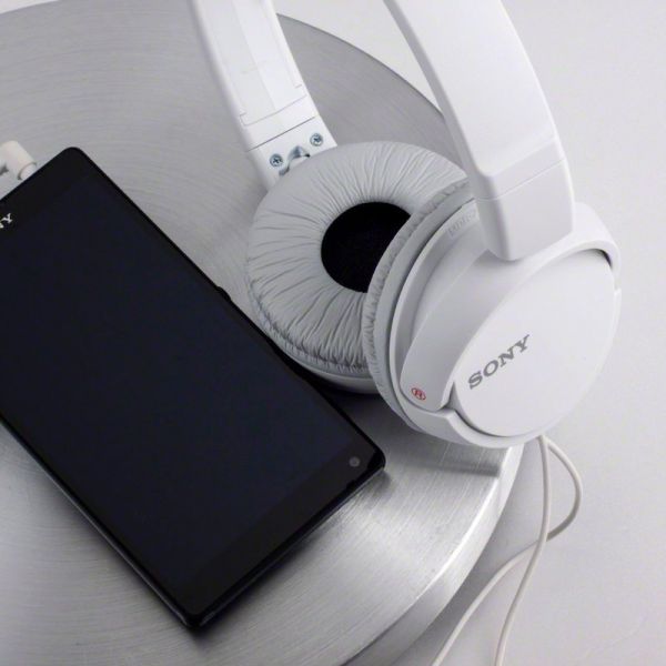 Sony Auscultadores C Fio E Microfone MDR ZX110AP White KuantoKusta