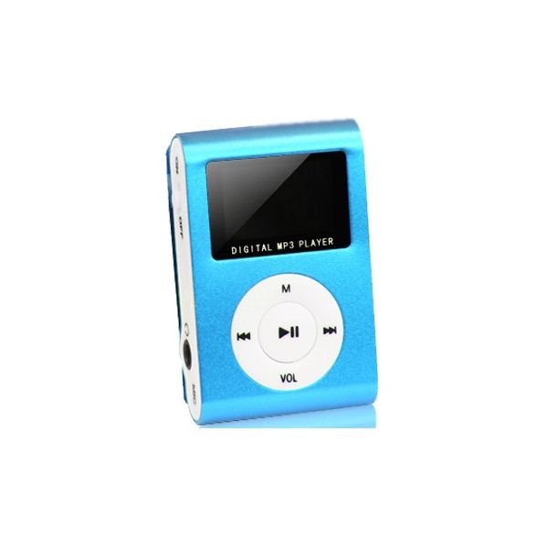 Setty Leitor MP3 Lcd C Rádio Fm Sd e Mic Auscultadores Blue