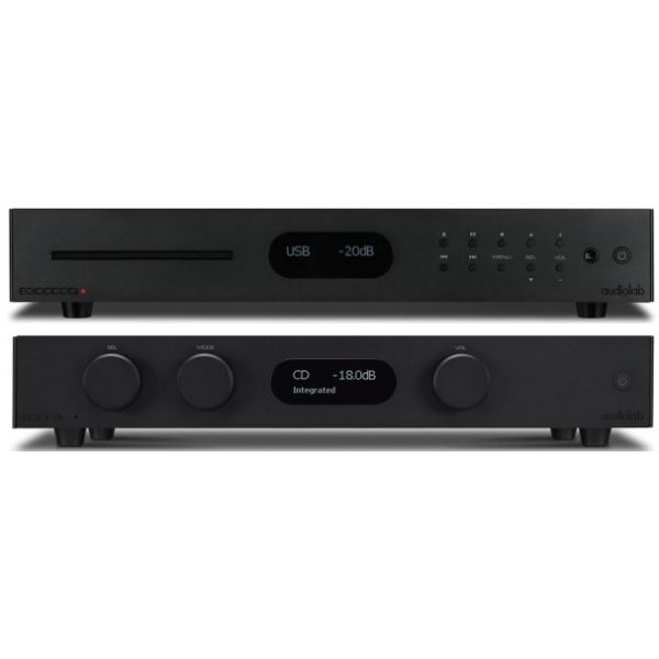 Audiolab Sistema De Amplificador Integrado 8300A Preto Cd Player