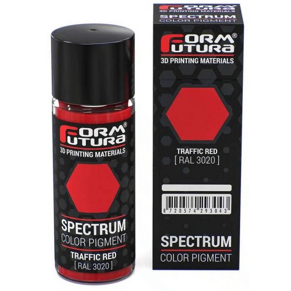 Formfutura Pigmento Para Resina Spectrum Lcd G Traffic Red Ral