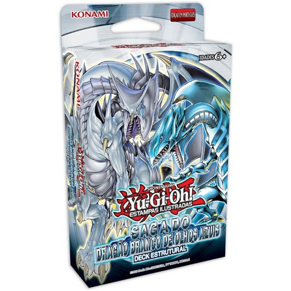 Yu Gi Oh Saga Dragão Branco Olhos Azuis Kuantokusta