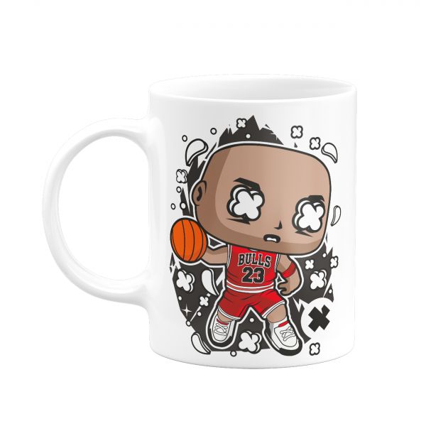 Caneca 325ml Michael Jordan Chicago Bulls 23 Kuantokusta