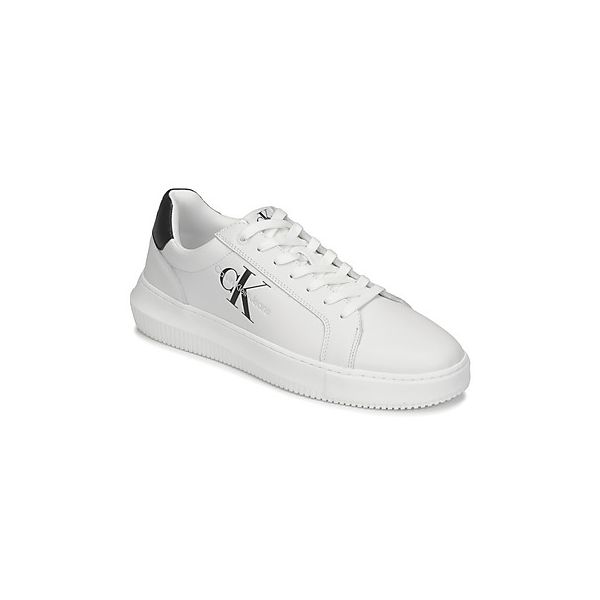 Calvin Klein Jeans Sapatilhas Chunky Cupsole Mono Lth Branco