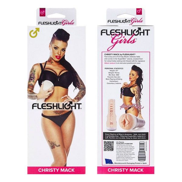 Fleshlight Masturbador Girls Christy Mack Vagina Kuantokusta