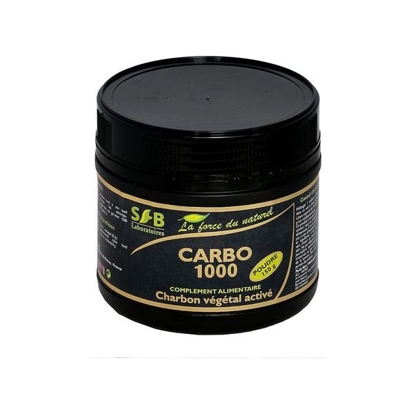 SFB Laboratoires Carbo 1000 Carvão Vegetal Super Ativado 150g KuantoKusta