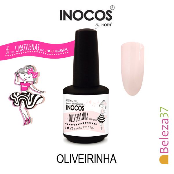 Inocos Verniz Gel Tom 150 Oliveirinha Nude Seda Kuantokusta