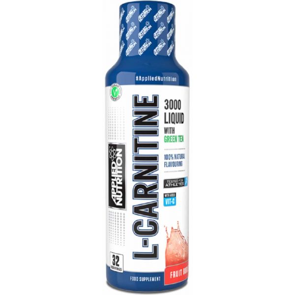 Applied Nutrition L Carnitina Líquida 3000 Chá Verde 480ml